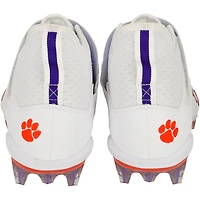 Clemson Tigers Team-Issued White Alpha Menace Cleats from the Football Program