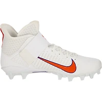 Clemson Tigers Team-Issued White Alpha Menace Cleats from the Football Program