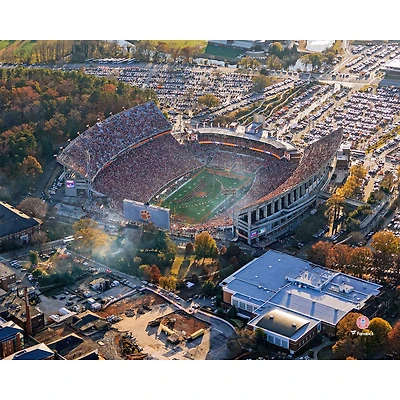 Clemson Tigers Unsigned 2025 Military Appreciation Day Aerial Photograph
