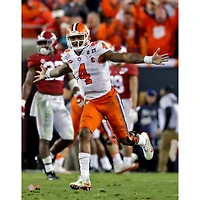 Deshaun Watson Clemson Tigers Unsigned Vertical Celebration Photograph