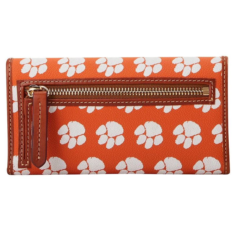 Pochette Continental Signature Dooney & Bourke Clemson Tigers