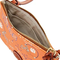 Dooney & Bourke Clemson Tigers Top Zip Crossbody Purse