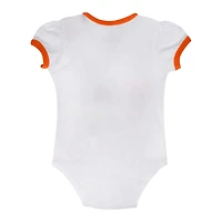 Girls Newborn & Infant Clemson Tigers Two-Piece Love My Team Bodysuit Skirt Set