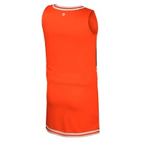 Girls Youth Colosseum Orange Clemson Tigers Cheerleader Top & Skirt Set