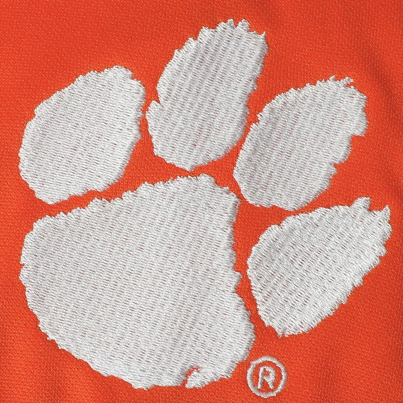 Ensemble deux pièces orange Clemson Tigers pour jeune fille