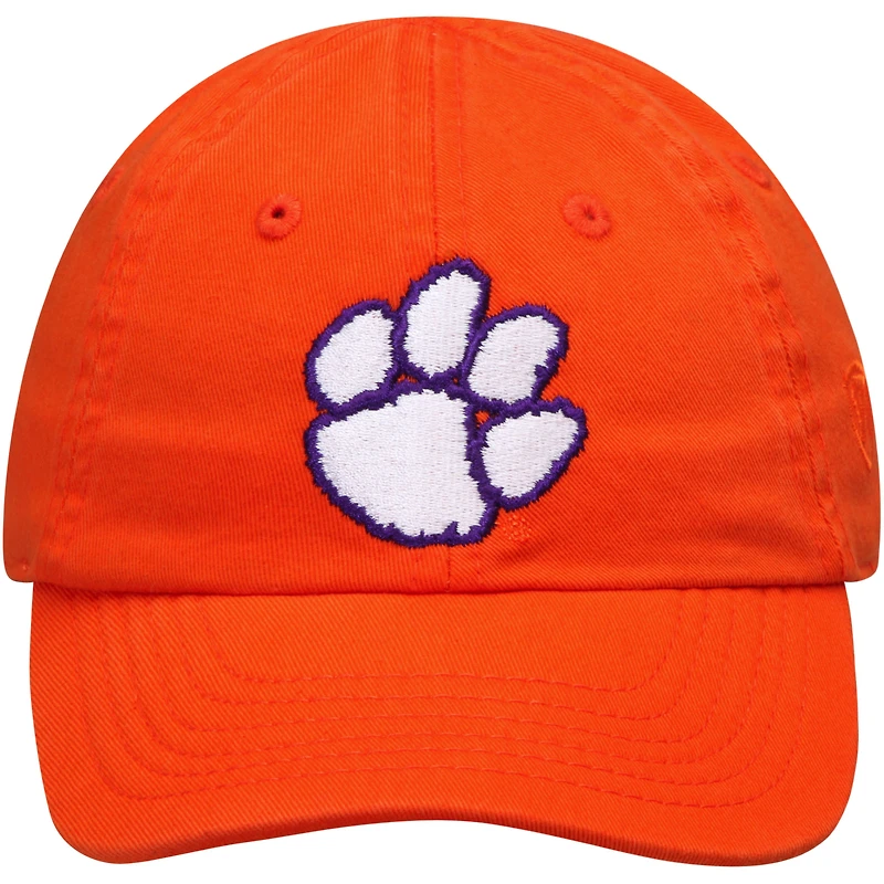 Chapeau ajustable pour bébé Top of the World orange Clemson Tigers Mini Me