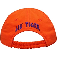 Chapeau ajustable pour bébé Top of the World orange Clemson Tigers Mini Me