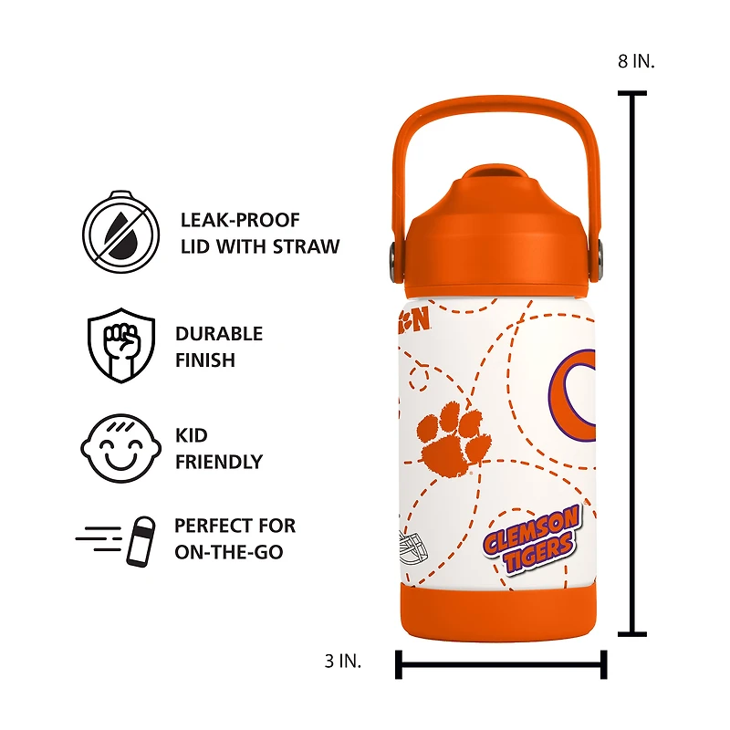 Bouteille Mascotte Clemson Tigers 12 oz