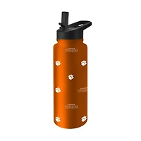Logo Brands Clemson Tigers 34oz. Steep and Repeat Quencher Bottle