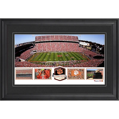 Memorial Stadium Clemson Tigers Framed Panoramic Collage-Limited Edition of 500