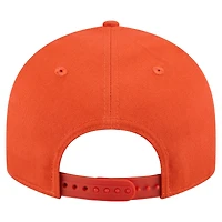 Casquette Snapback 9FIFTY basse à profil bas orange New Era pour homme des Tigers de Clemson