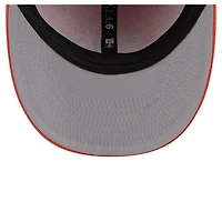 Casquette Snapback 9FIFTY basse à profil bas orange New Era pour homme des Tigers de Clemson