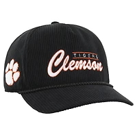 Casquette ajustable à double tête Gridiron Hitch '47 Black Clemson Tigers pour homme