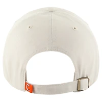 Casquette ajustable Clemson Tigers Clean Up crème 47 pour homme