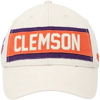 Casquette réglable '47 Cream Clemson Tigers Crossroad MVP pour homme