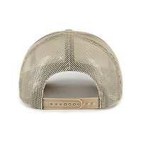 Casquette Snapback '47 Kaki Clemson Tigers Foam Front Mesh Trucker pour homme