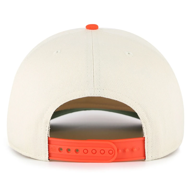 Casquette ajustable bicolore Pomona « 47 Natural Clemson Tigers » pour homme