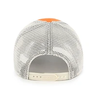 Casquette '47 orange/blanc Clemson Tigers Interlude MVP Trucker Snapback pour homme