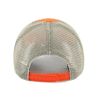 Men's '47 Orange Clemson Tigers Four Stroke Clean Up Trucker Snapback Hat