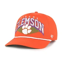 Casquette ajustable orange Clemson Tigers Pomona Rope Hitch pour homme, modèle 1947