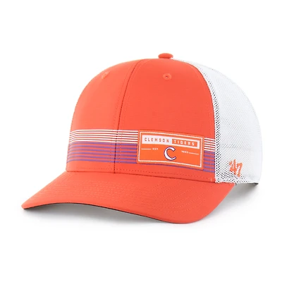 Casquette réglable orange Clemson Tigers Rangefinder brrr Trucker '47 pour hommes