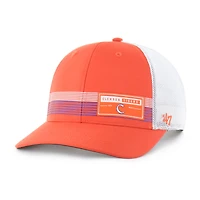 Casquette réglable orange Clemson Tigers Rangefinder brrr Trucker '47 pour hommes