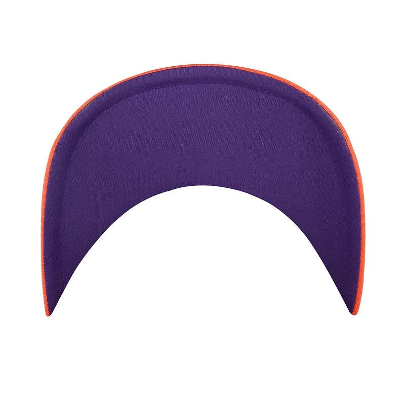 Casquette réglable de camionneur à bande latérale orange Clemson Tigers '47 pour hommes