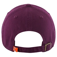 Casquette ajustable violette « Clean Up » pour homme, modèle 1947, des Tigers de Clemson