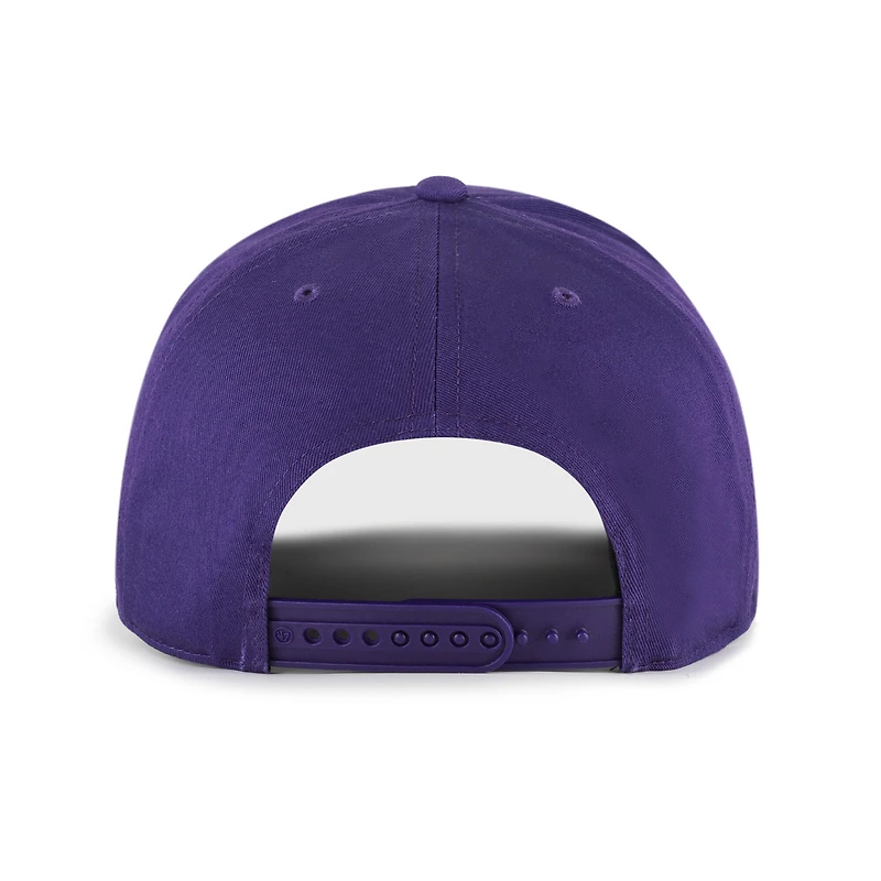 Casquette ajustable pour homme « 47 Purple Clemson Tigers Script Fade Hitch »