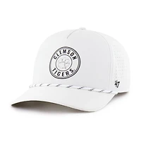 Men's '47 White Clemson Tigers Forward Collection Loop Hitch Adjustable Hat