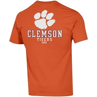 Men's Champion Orange Clemson Tigers Stack 2-Hit T-Shirt