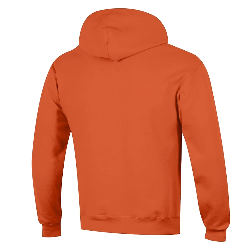 Men's Champion  Orange Clemson Tigers Team Pride Powerblend Hoodie