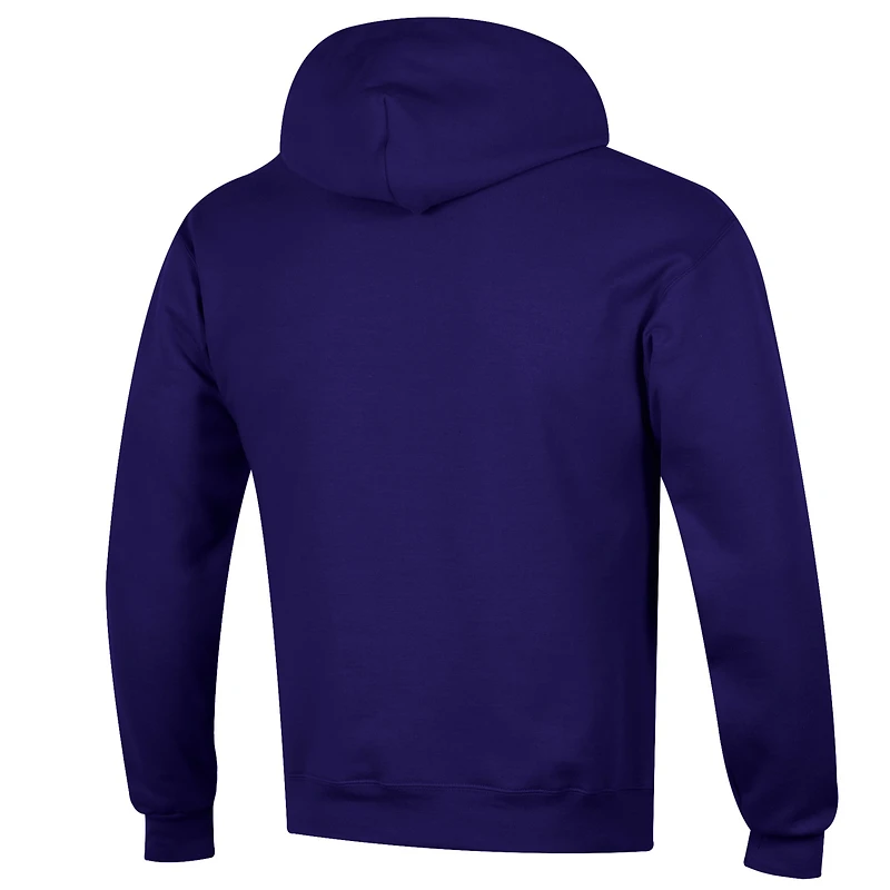 Sweat à capuche Champion Purple Clemson Tigers pour homme