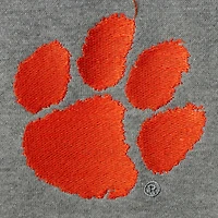 Sweat Colosseum gris chiné avec arc et logo Clemson Tigers pour homme