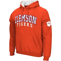 Sweat à capuche Colosseum Orange Clemson Tigers Double Arch pour hommes