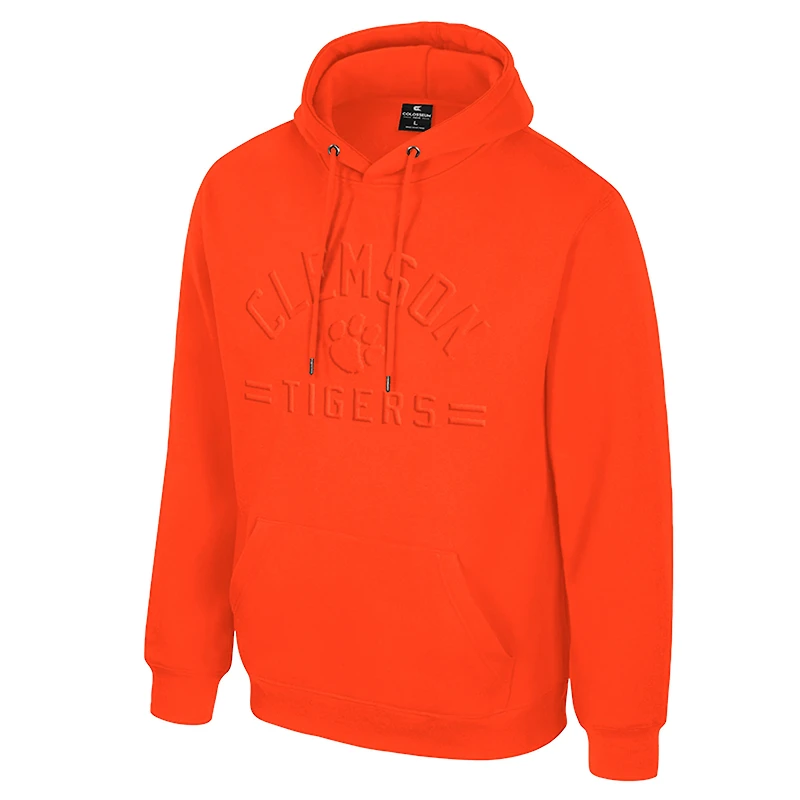 Sweat à capuche orange Colosseum pour homme, nouveau membre des Clemson Tigers