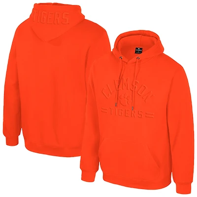 Sweat à capuche orange Colosseum pour homme, nouveau membre des Clemson Tigers