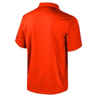 Chemise boutonnée de bowling Strike pour homme, orange Colosseum, Clemson Tigers
