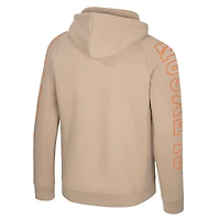 Sweat à capuche raglan Big Break pour homme, couleur beige Colosseum, des Tigers de Clemson