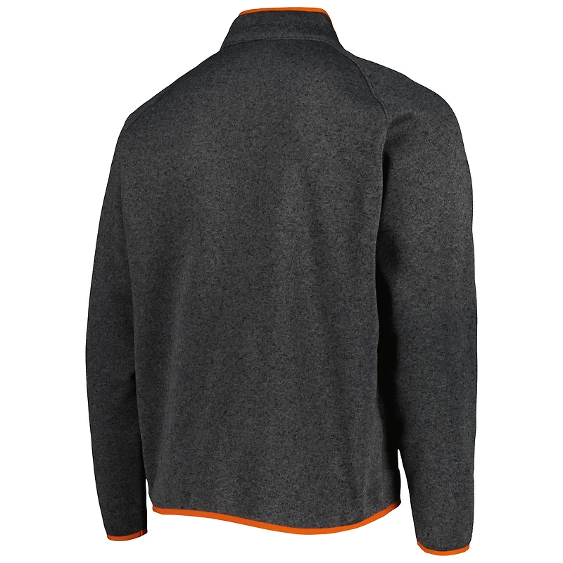 Haut à demi-glissière raglan Columbia Clemson Tigers Canyon Point Omni-Shield pour homme
