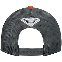 Casquette orange/gris Columbia Clemson Tigers PFG Snapback pour hommes