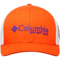 Casquette Columbia Orange Clemson Tigers Collegiate PFG Flex pour homme