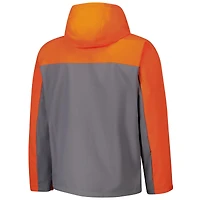 Veste zippée Omni-Tech™ Field Bound orange Columbia pour homme des Clemson Tigers