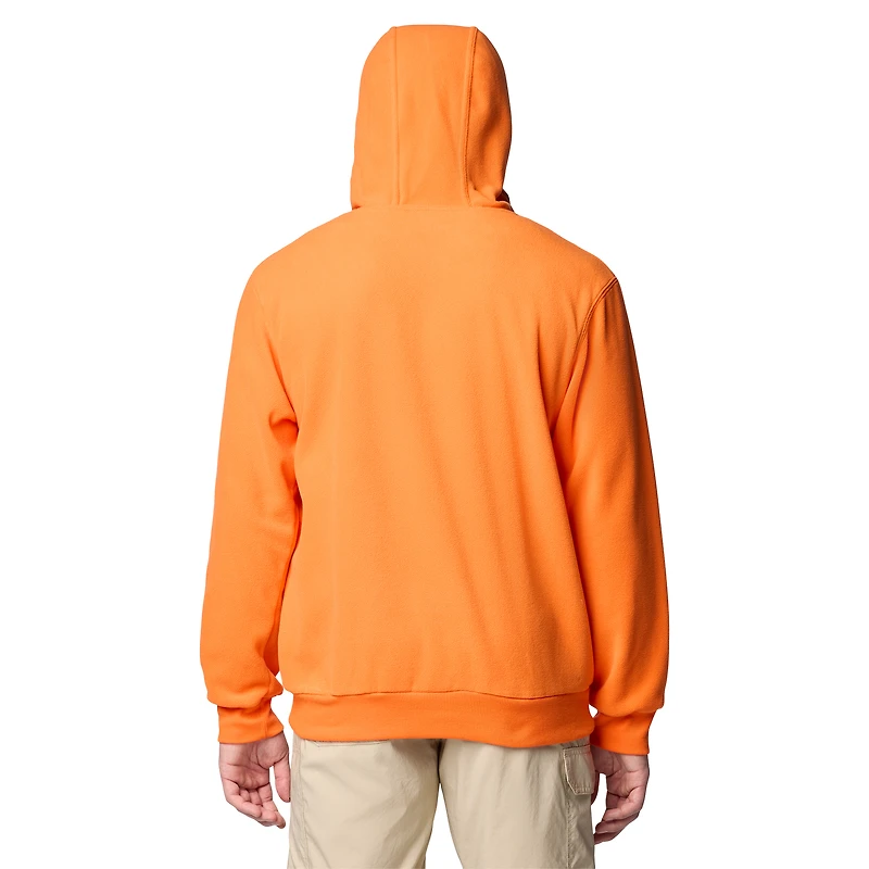 Sweat à capuche en polaire Flanker orange Columbia pour homme des Clemson Tigers