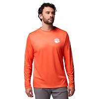 Men's Columbia  Orange Clemson Tigers PHG Terminal Shot Long Sleeve T-Shirt