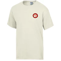T-shirt de voyage en camping pour hommes, crème lavante confortable, Clemson Tigers
