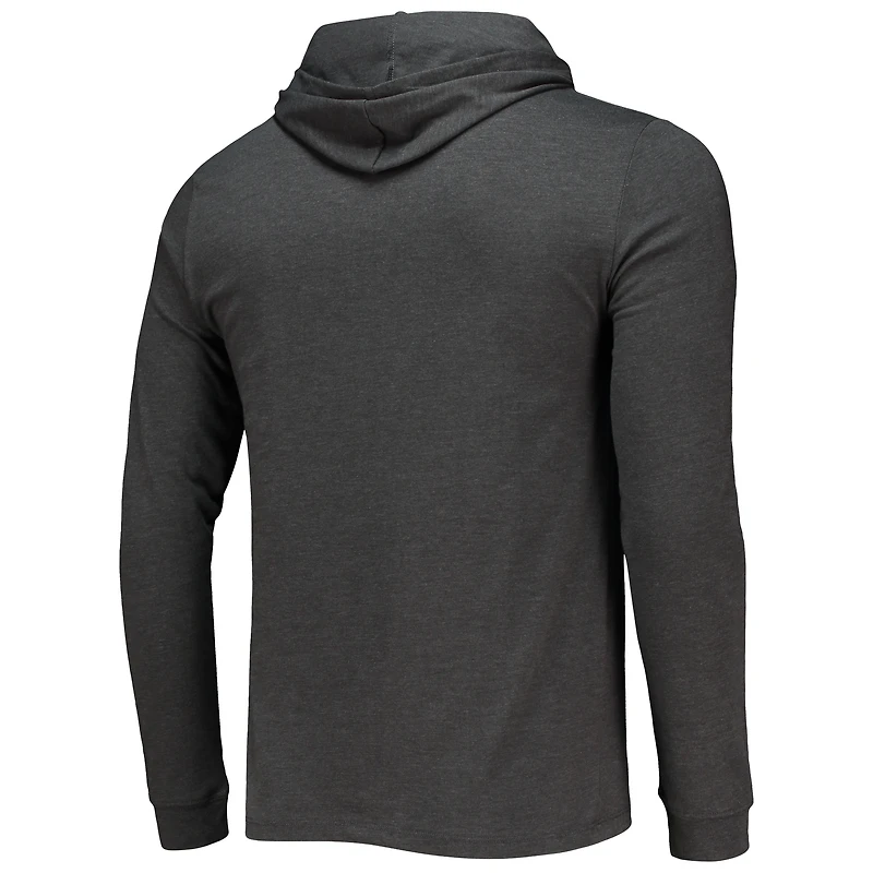 Ensemble pyjama à capuche et jogging manches longues pour homme Concepts Sport Orange/Anthracite chiné des Clemson Tigers