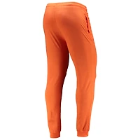 Ensemble pyjama à capuche et jogging manches longues pour homme Concepts Sport Orange/Anthracite chiné des Clemson Tigers