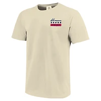 T-shirt crème pour homme Clemson Tigers avec la mascotte Oncle Sam