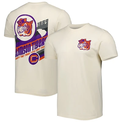 T-shirt homme crème Clemson Tigers Vault Vintage Comfort Color